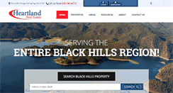 Desktop Screenshot of blackhillsproperty.com
